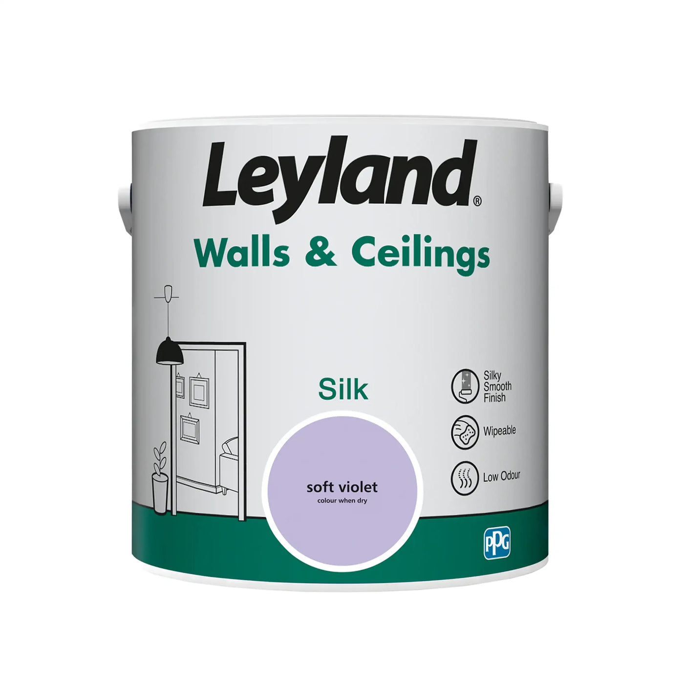 Leyland Silk 2.5L Soft Violet