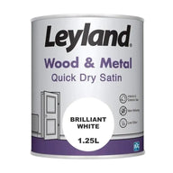 Leyland Qs Satin 1.25L Brilliant White