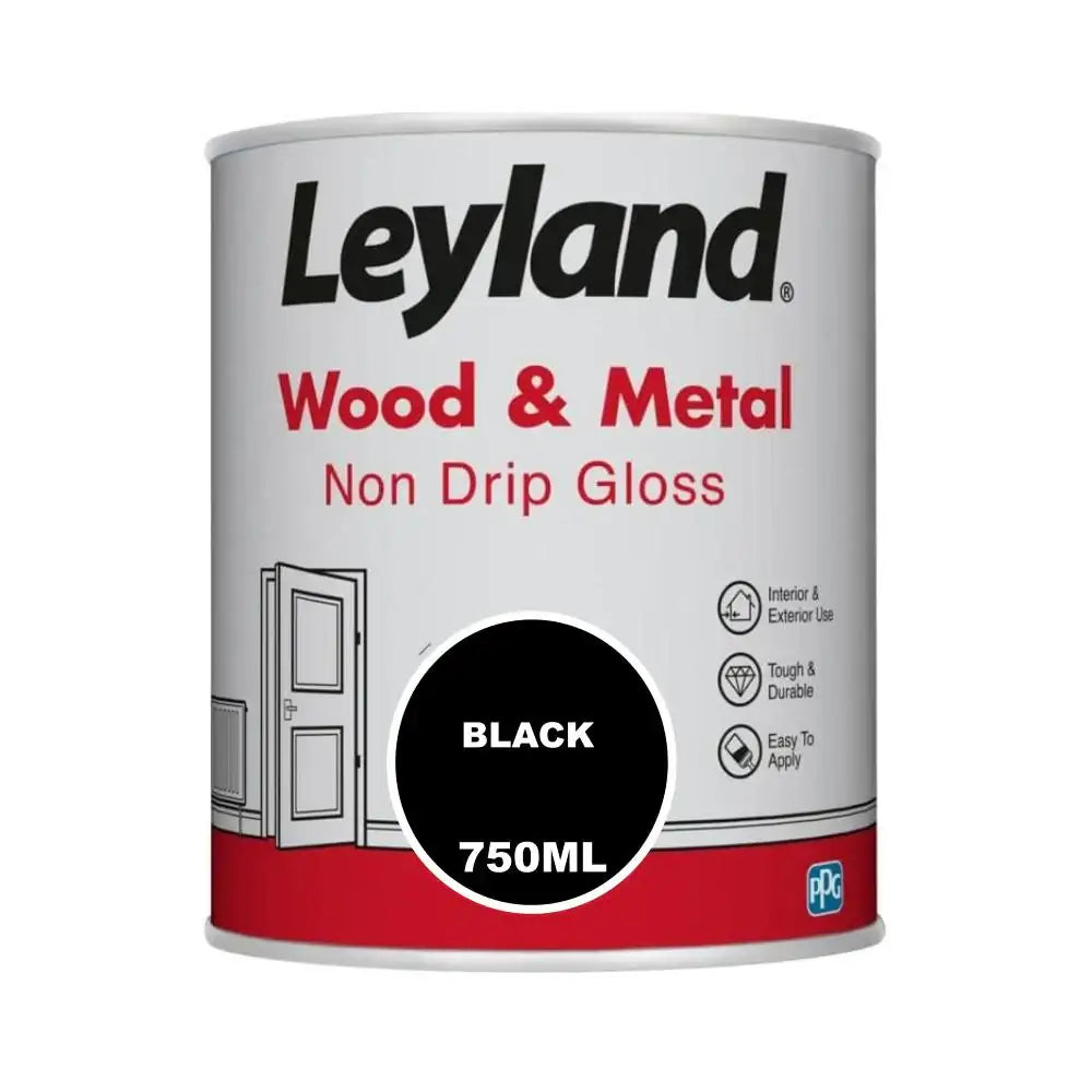 Leyland Nd Gloss 750Ml Black