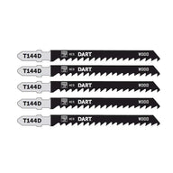 Dart Wood Cutting Jigsaw Blade T144D 5 Pack