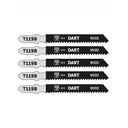 Dart Wood Cutting Jigsaw Blade T119B 5 Pack