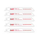 Dart Metal Cutting Reciprocating Blade S922HF 5 Pack