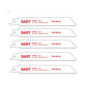 Dart Metal Cutting Reciprocating Blade S922EF 5 Pack
