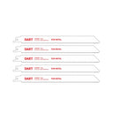 Dart Metal Cutting Reciprocating Blade S1122EF 5 Pack