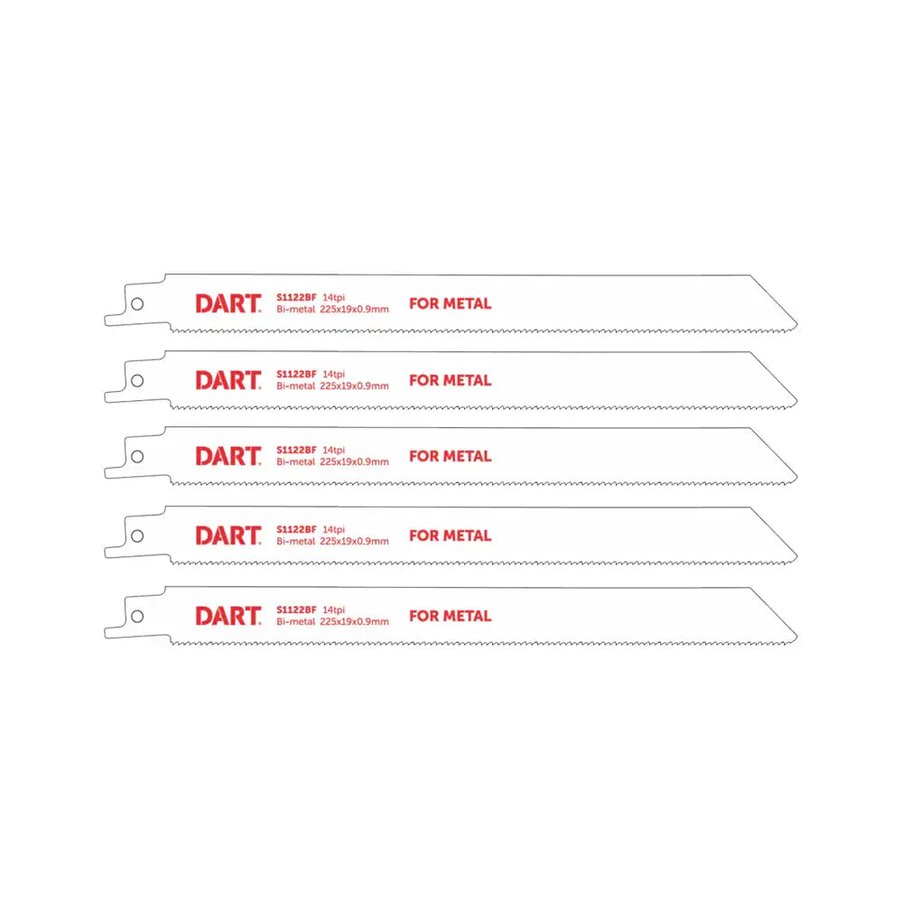 Dart Metal Cutting Reciprocating Blade S1122BF 10 Pack