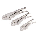 Redline Self Grip Plier Set 3Pc