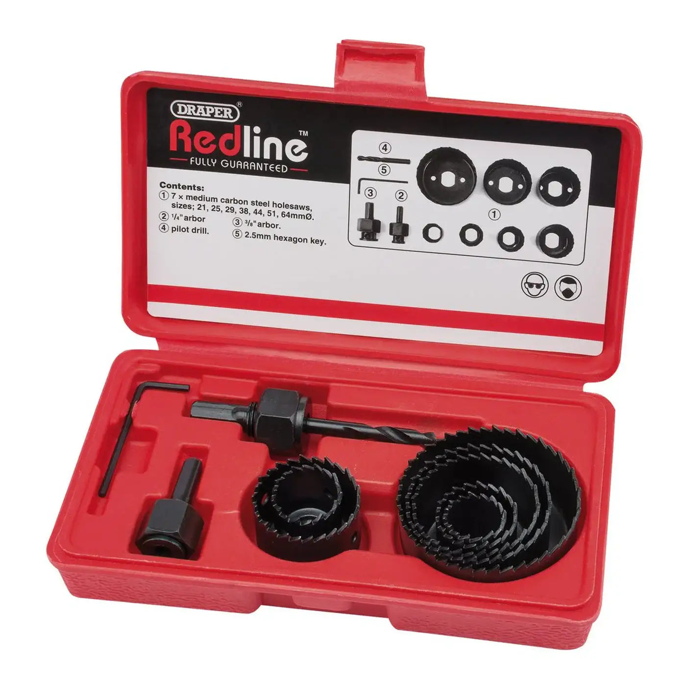 Redline Hole Saw Kit 11 Piece