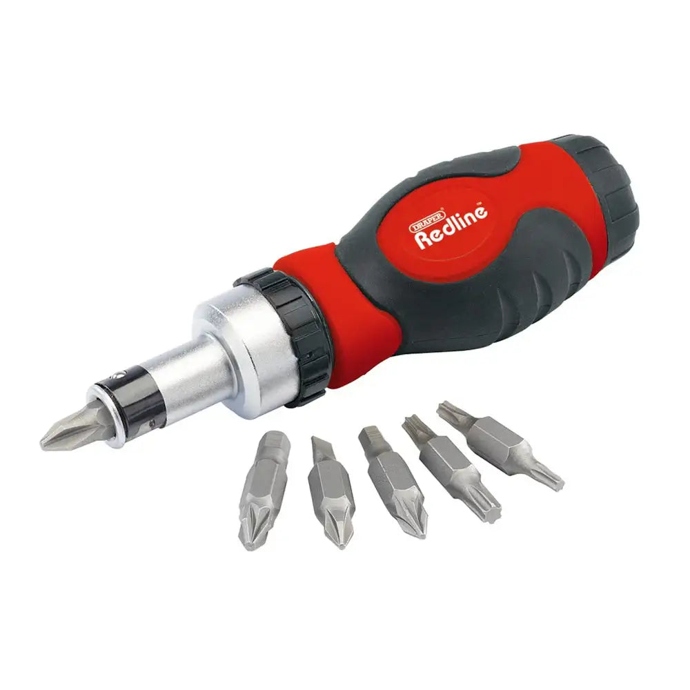 Redline Soft Grip Ratchet Driver 6 Piece