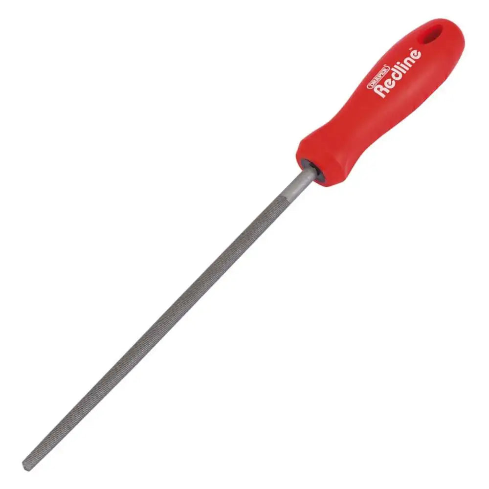 Redline Round File With Handle 200mm