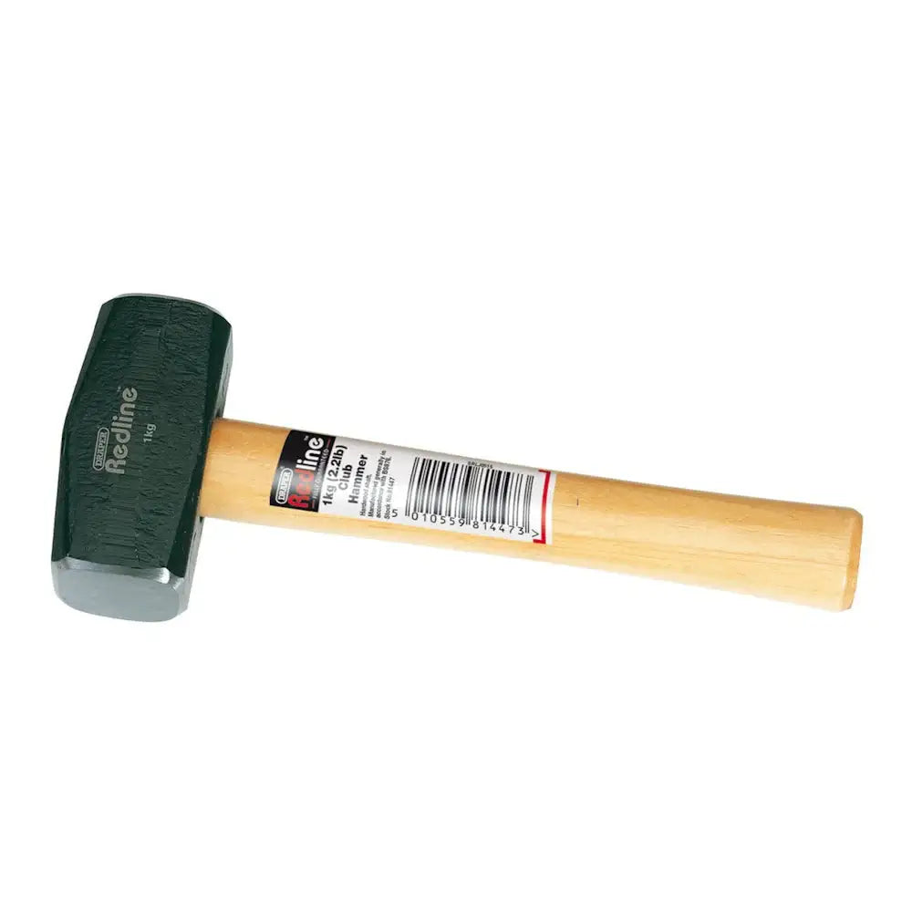 Redline Club Hammer 1Kg Hardwood Handle
