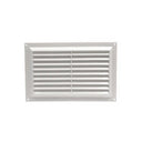 Plastic Louvre Vent - White - 229 X 152mm