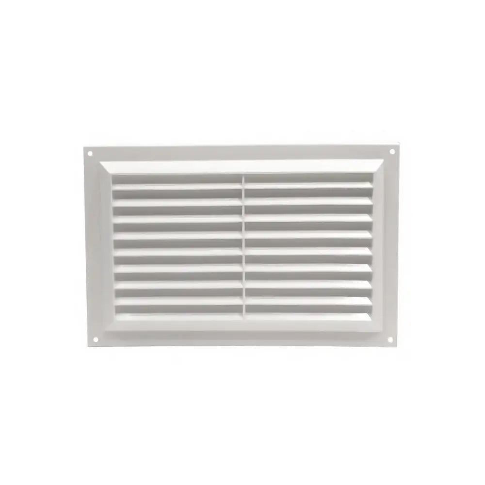 Plastic Louvre Vent - White - 229 X 152mm