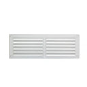 Plastic Louvre Vent - White - 229 x 76mm