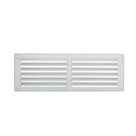 Plastic Louvre Vent - White - 229 x 76mm