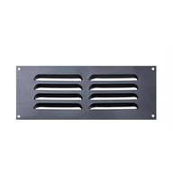 Louvre Vent - Self Colour Aluminium - 229 X 76Mm