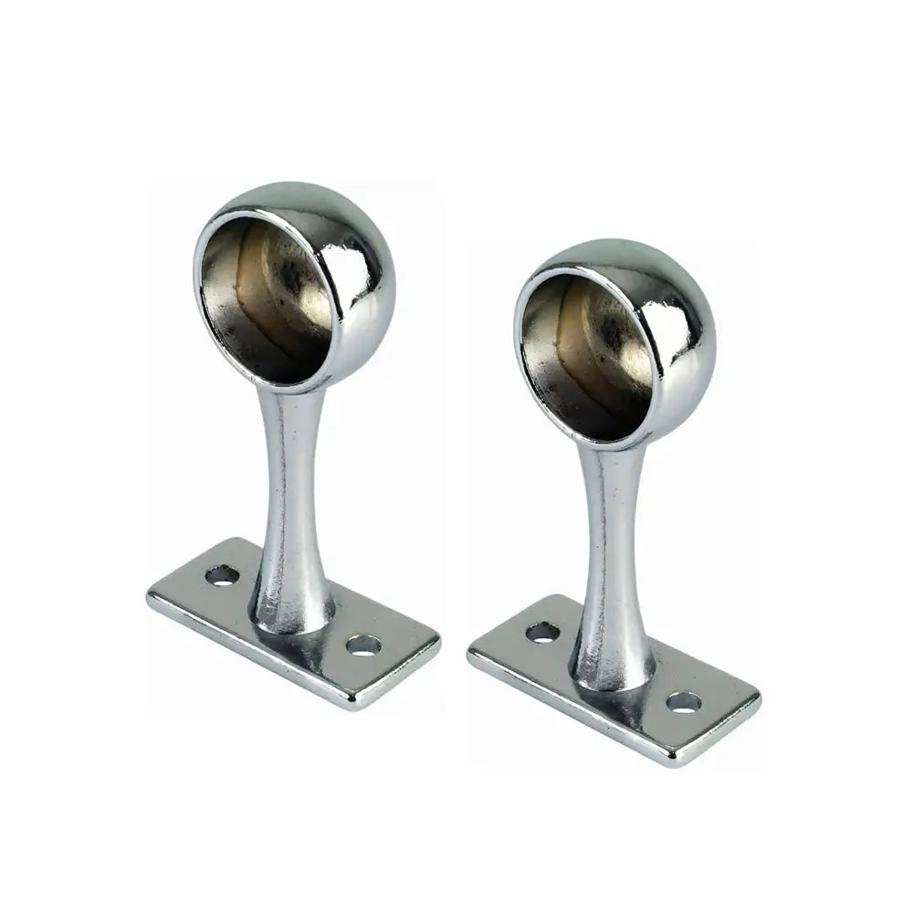Wardrobe End Supports 19mm (3/4 Inch) 2 Pack