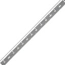 3mm Thin Coat Plaster Stop 2.4m  Arch Bead PSB0324