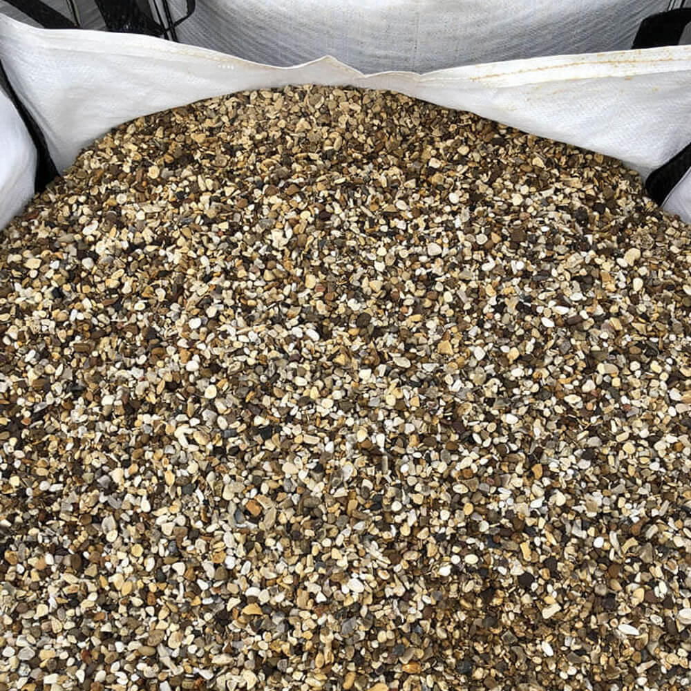 Pea Shingle Gravel 10mm Chippings 40kg Maxi Bag