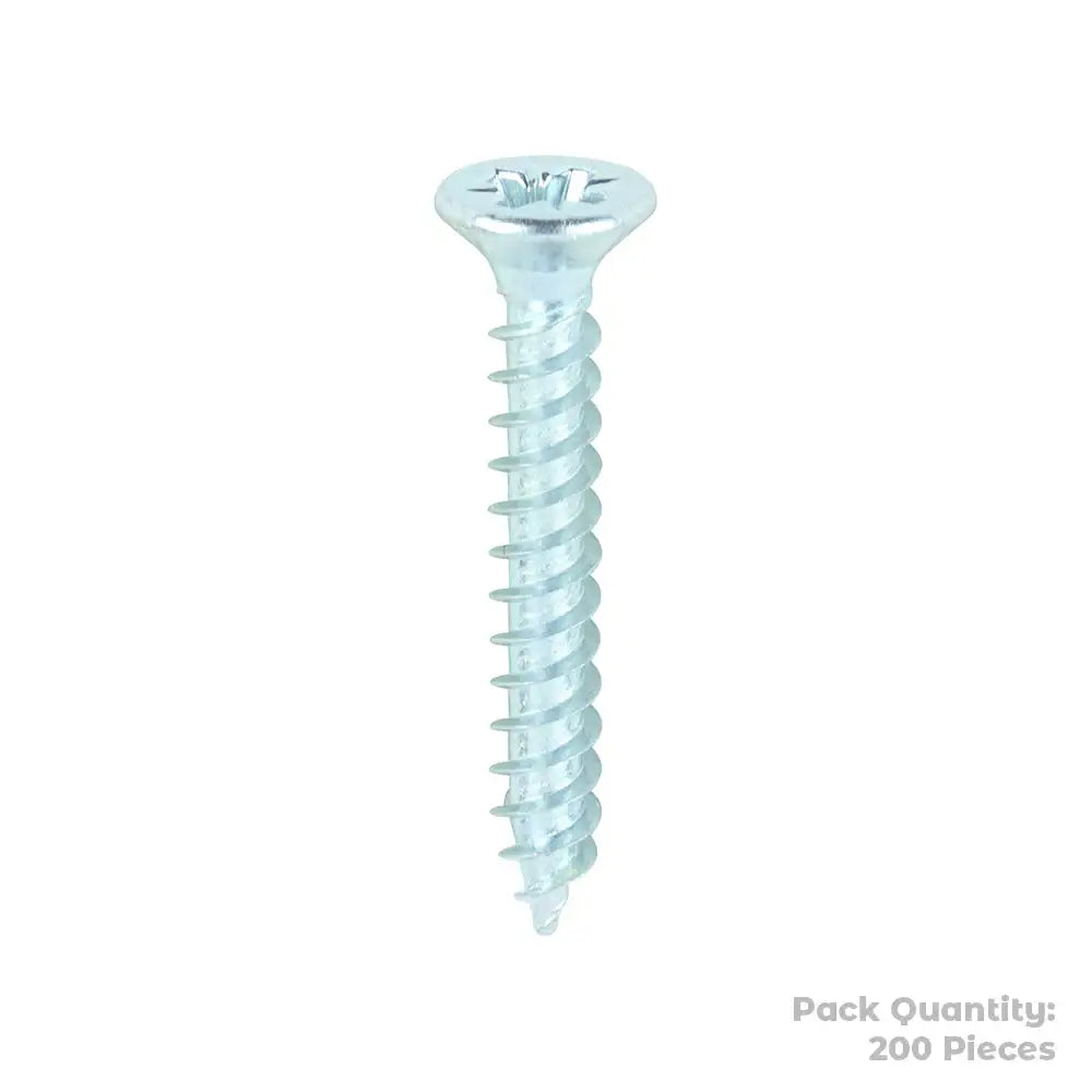 Twin Woodscrew PZ2 CSK 6 X 1" Pack 200