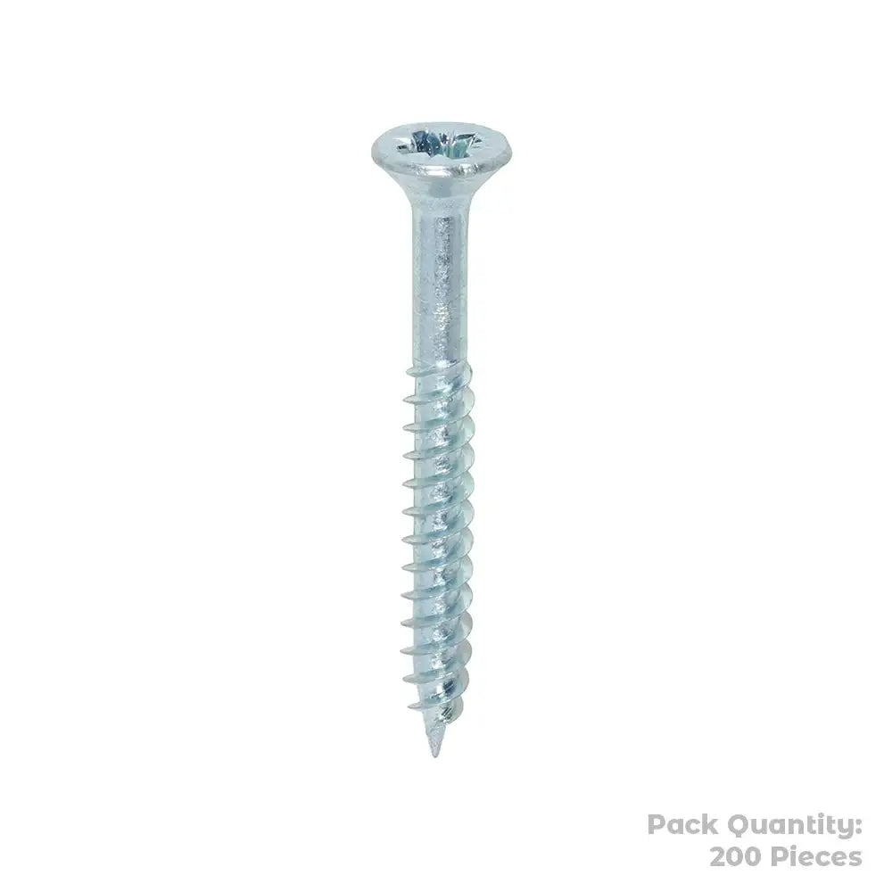 Twin Woodscrew Pz2 Csk 6 X 1 1/4" (200)