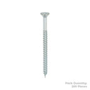 Twin Woodscrew Pz2 Csk 6 X 2" (200)
