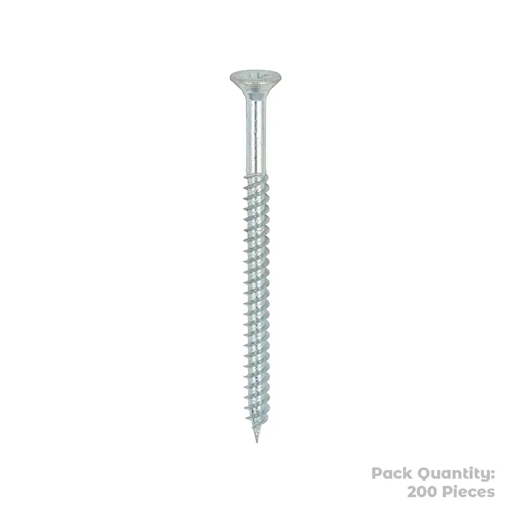 Twin Woodscrew Pz2 Csk 6 X 2" (200)