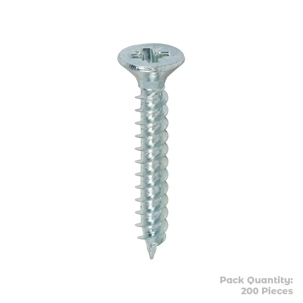 Twin Woodscrew Pz2 Csk 7 X 1" (200)