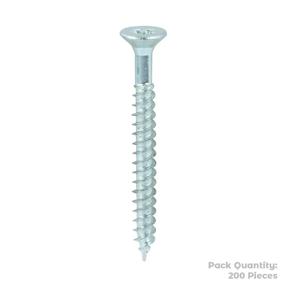 Twin Woodscrew Pz2 Csk 7 X 1 1/2" (200)