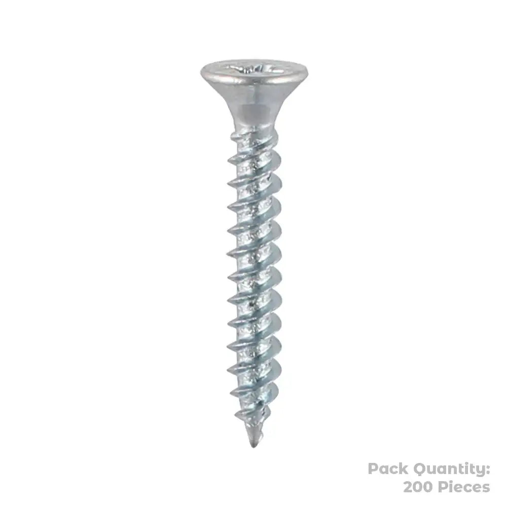 Twin Woodscrew Pz2 Csk 8 X 1/2" (200)