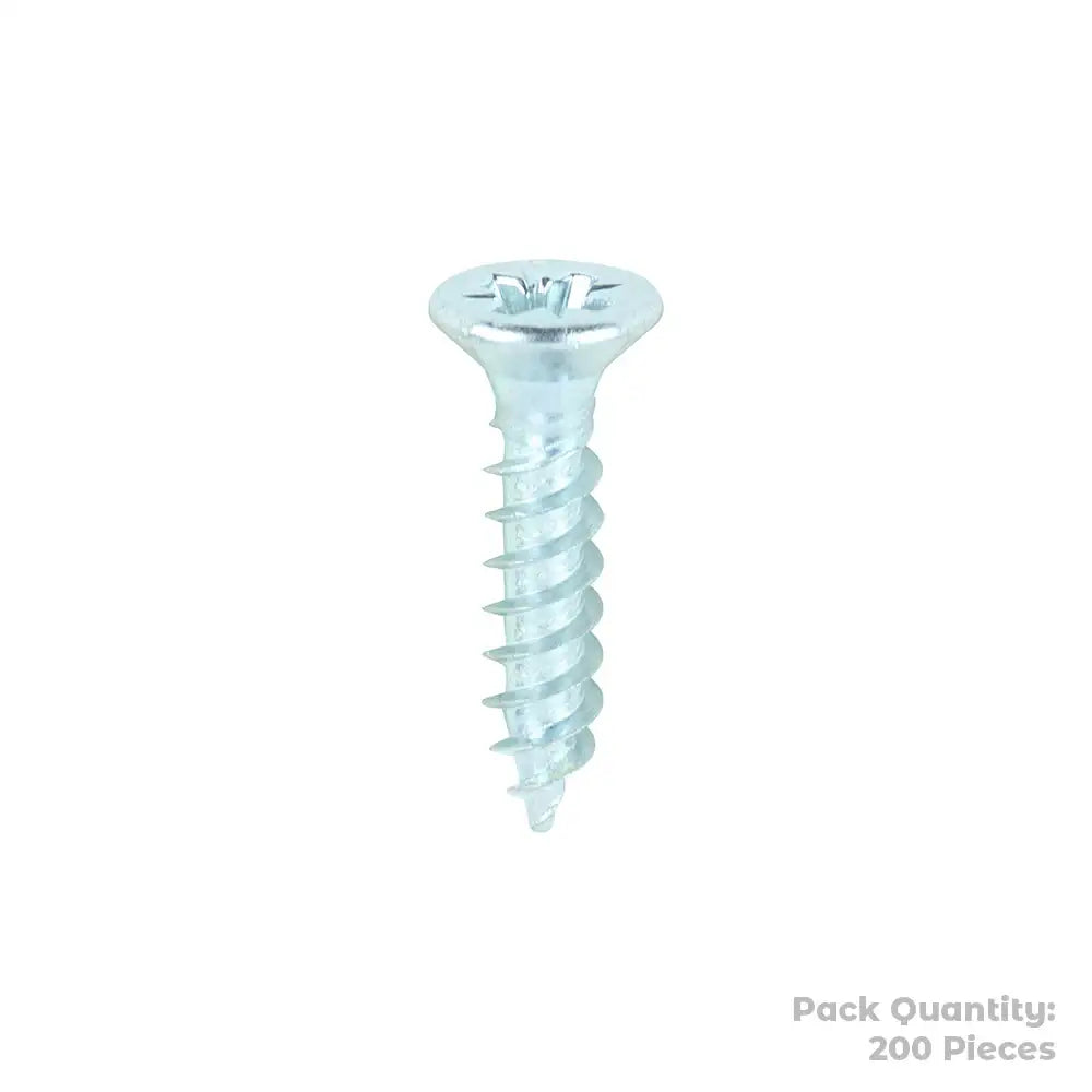 Twin Woodscrew Pz2 Csk 8 X 3/4" (200)
