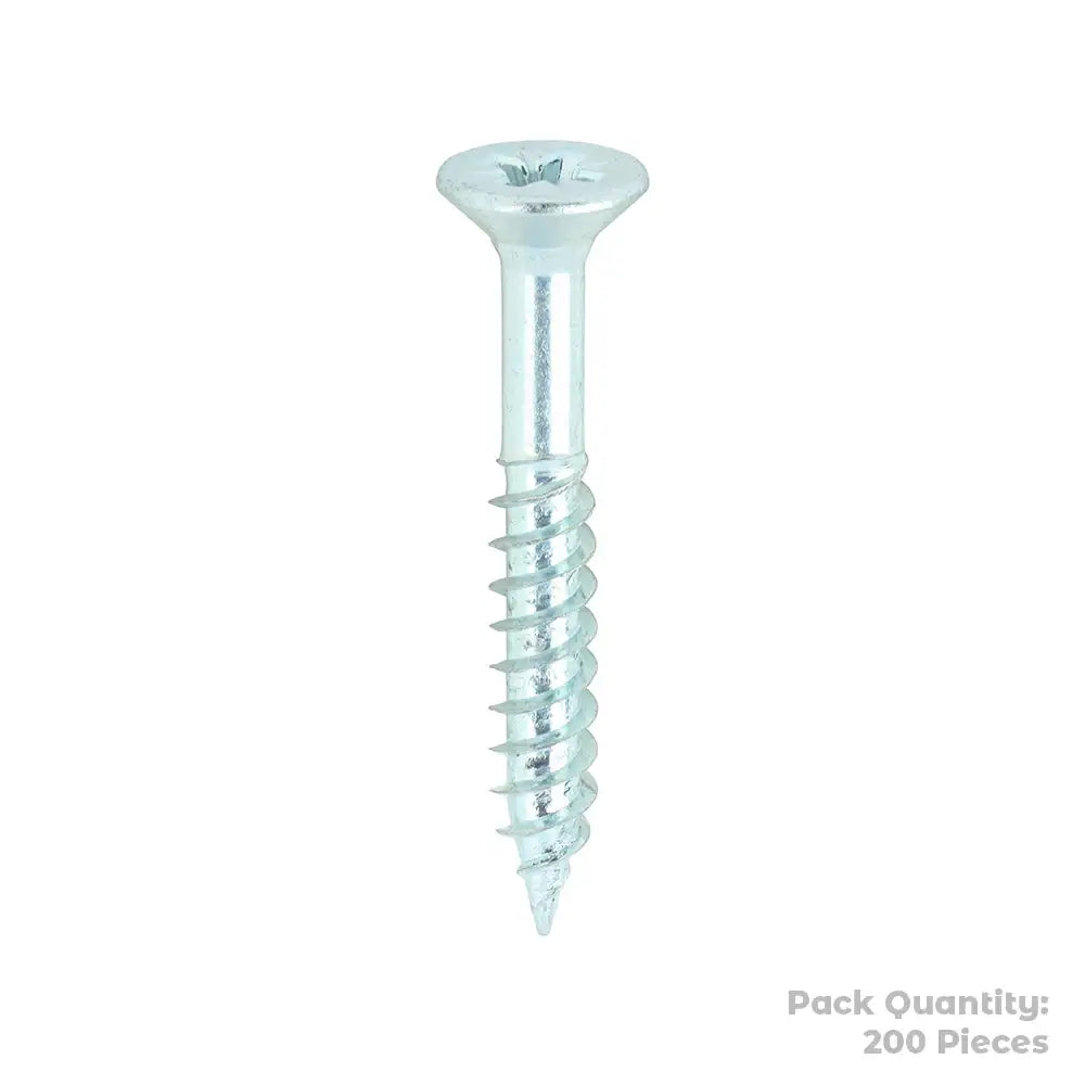 Twin Woodscrew Pz2 Csk 8 X 1 1/4" (200)