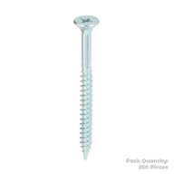 Twin Woodscrew Pz2 Csk 8 X 2 (200)