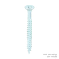 Twin Woodscrew Pz2 Csk 10 X 2" (200)