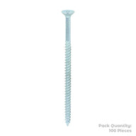 Twin Woodscrew Pz2 Csk 10 X 3 1/2" (100)