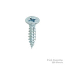 Twin Woodscrew Pz3 Csk 12 X 1" (200)
