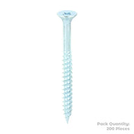 Twin Woodscrew Pz3 Csk 12 X 2 1/2" (200)