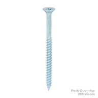 Twin Woodscrew Pz3 Csk 12 X 3" (200)