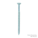 Twin Woodscrew Pz3 Csk 12 X 3 1/2" (100)