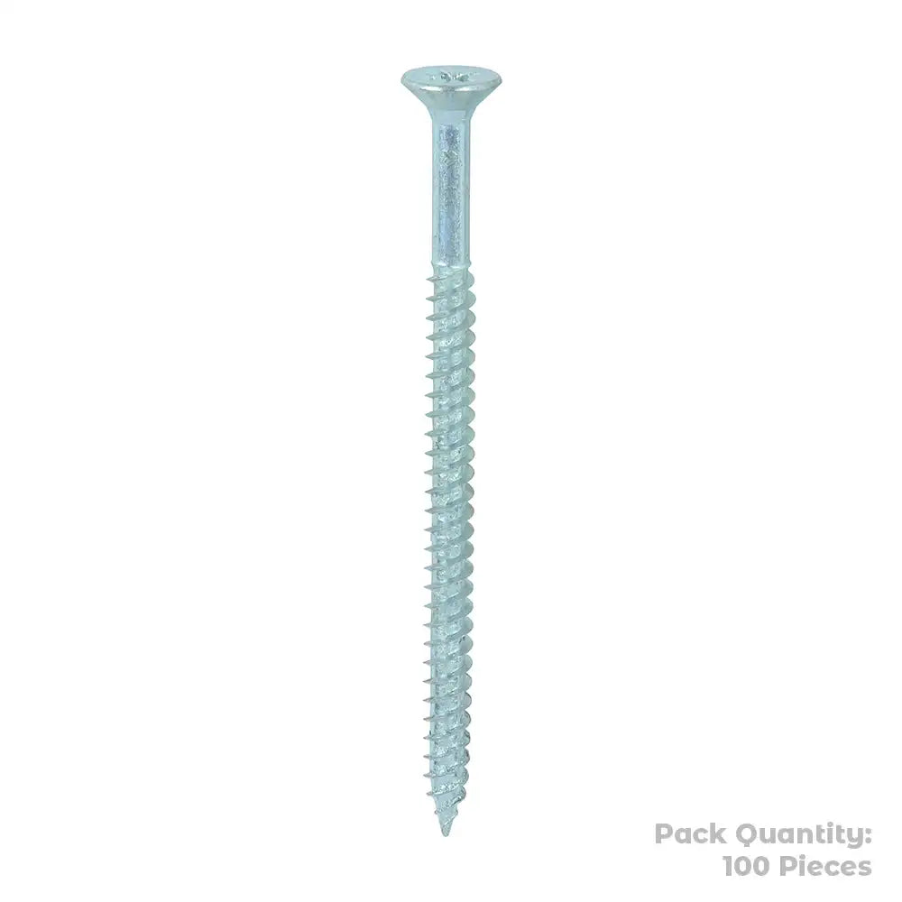 Twin Woodscrew Pz3 Csk 12 X 3 1/2" (100)