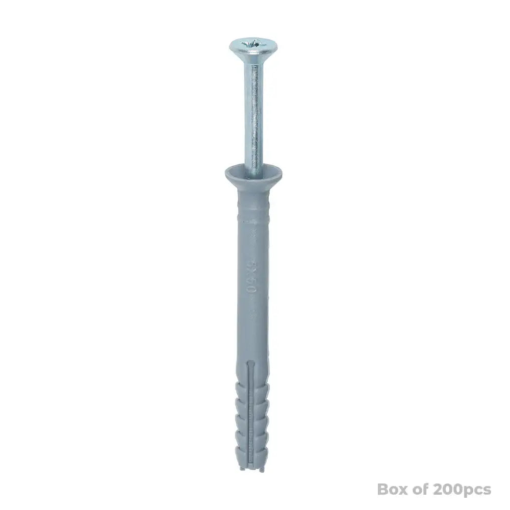 Nylon Hammer Fixing 5.0 x 50mm (200)