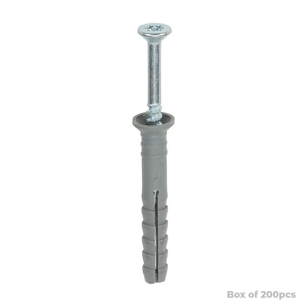 Nylon Hammer Fixing 6.0 x 40mm (200)