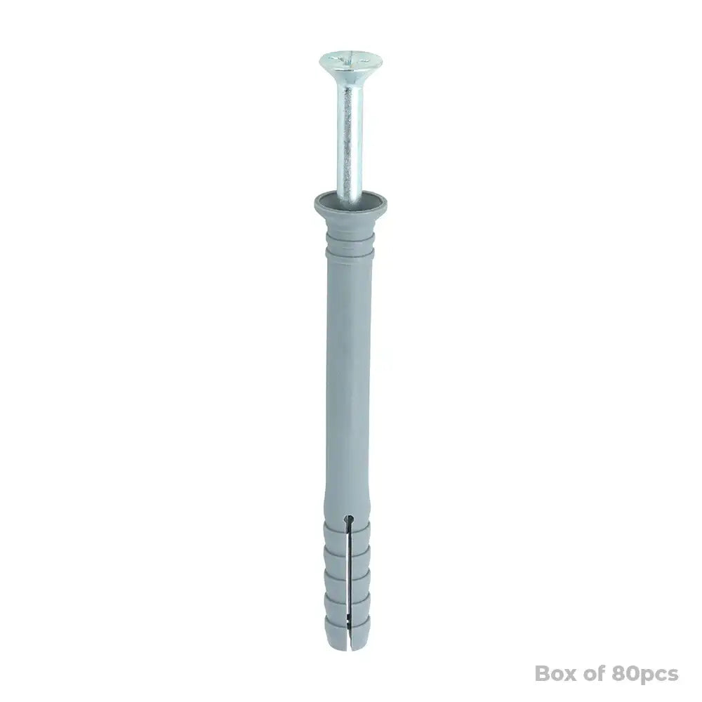 Nylon Hammer Fixing 6.0 x 80mm (80)