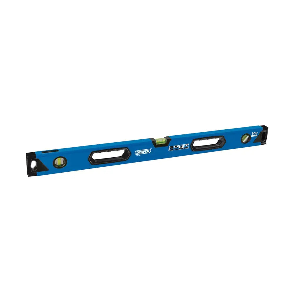 Draper Aluminium Box Level With Side View 900mm