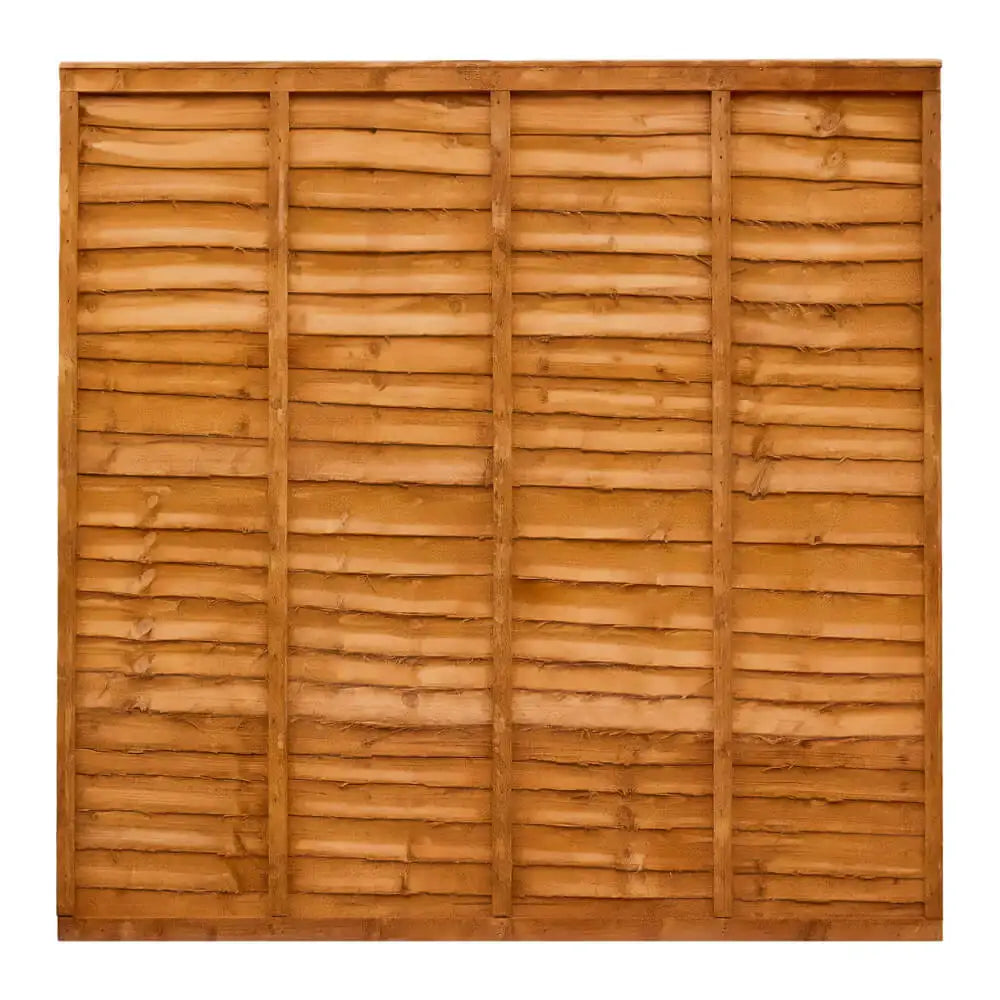 Heavy Duty Over Lap Fence Panel 6ftx6ft