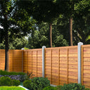 Heavy Duty Over Lap Fence Panel 6ftx4ft