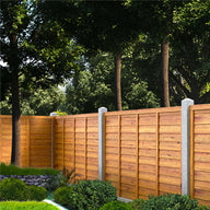 Heavy Duty Over Lap Fence Panel 6ftx4ft
