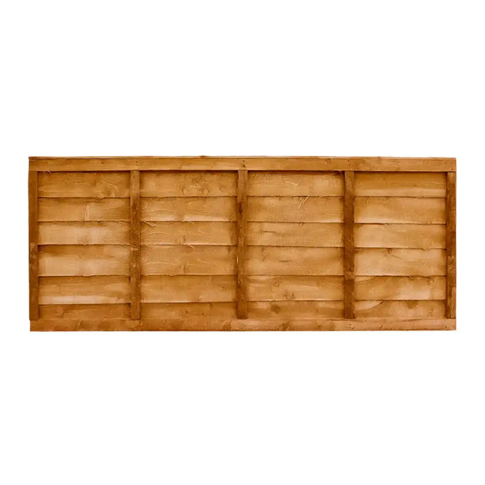 Heavy Duty Over Lap Fence Panel 6ftx2ft