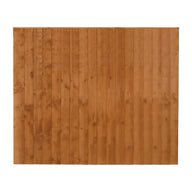 Strong Featheredge Fence Panel 6ftx5ft