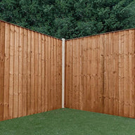 Strong Featheredge Fence Panel 6ftx5ft