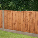 Strong Featheredge Fence Panel 6ftx4ft